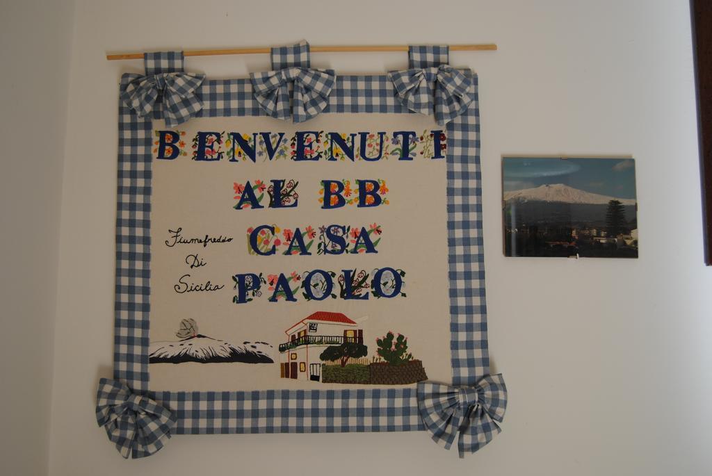 B&B Casa Paolo Fiumefreddo di Sicilia Exteriér fotografie